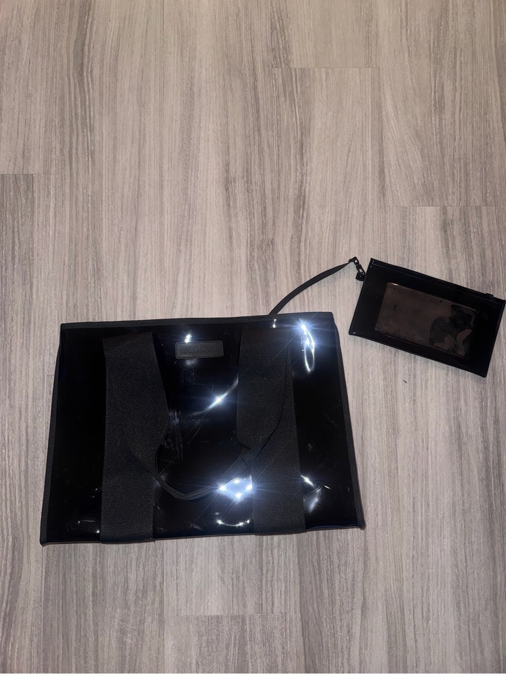 case-mate Black Jelly Tote